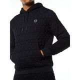 Sergio Tacchini Aversa Quilted Hoodie - Black Beauty