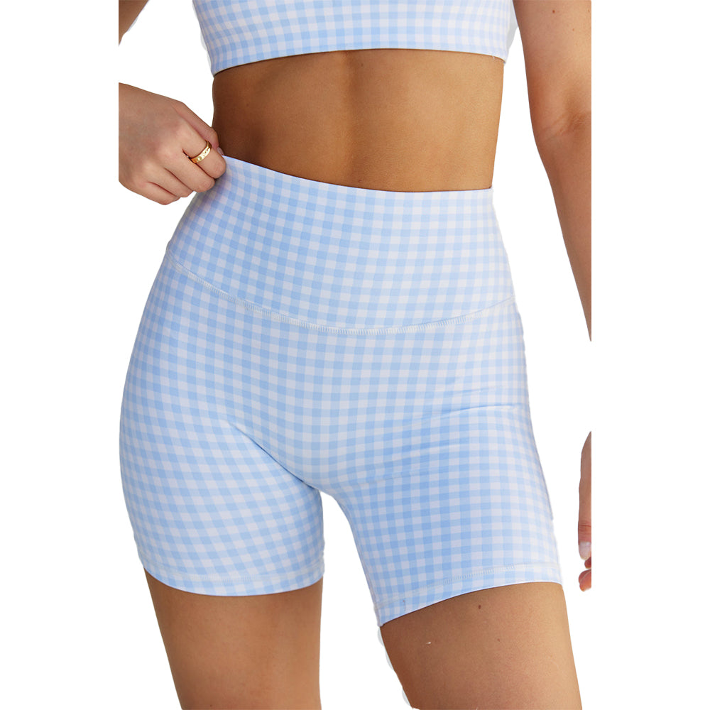 Astoria LUXE BALANCE Short - Blue Gingham