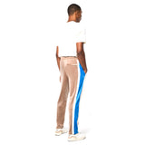 Sergio Tacchini Lazaro Velour Track Pant - Taupe Grey