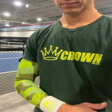 CROWN PICKLEBALL - SLEEVE - RAIN FOREST CAMO (Green)