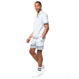 Sergio Tacchini Quadretto Cabana Shirt - Brilliant White