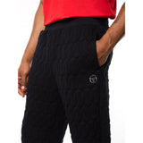 Sergio Tacchini Aversa Quilted Sweatpant - Black Beauty