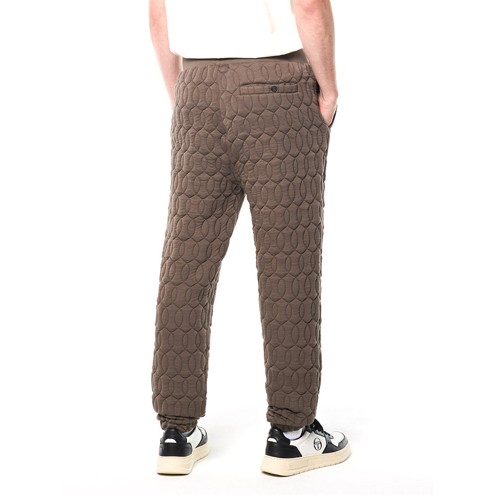 Sergio Tacchini Aversa Quilted Sweatpant - Morel
