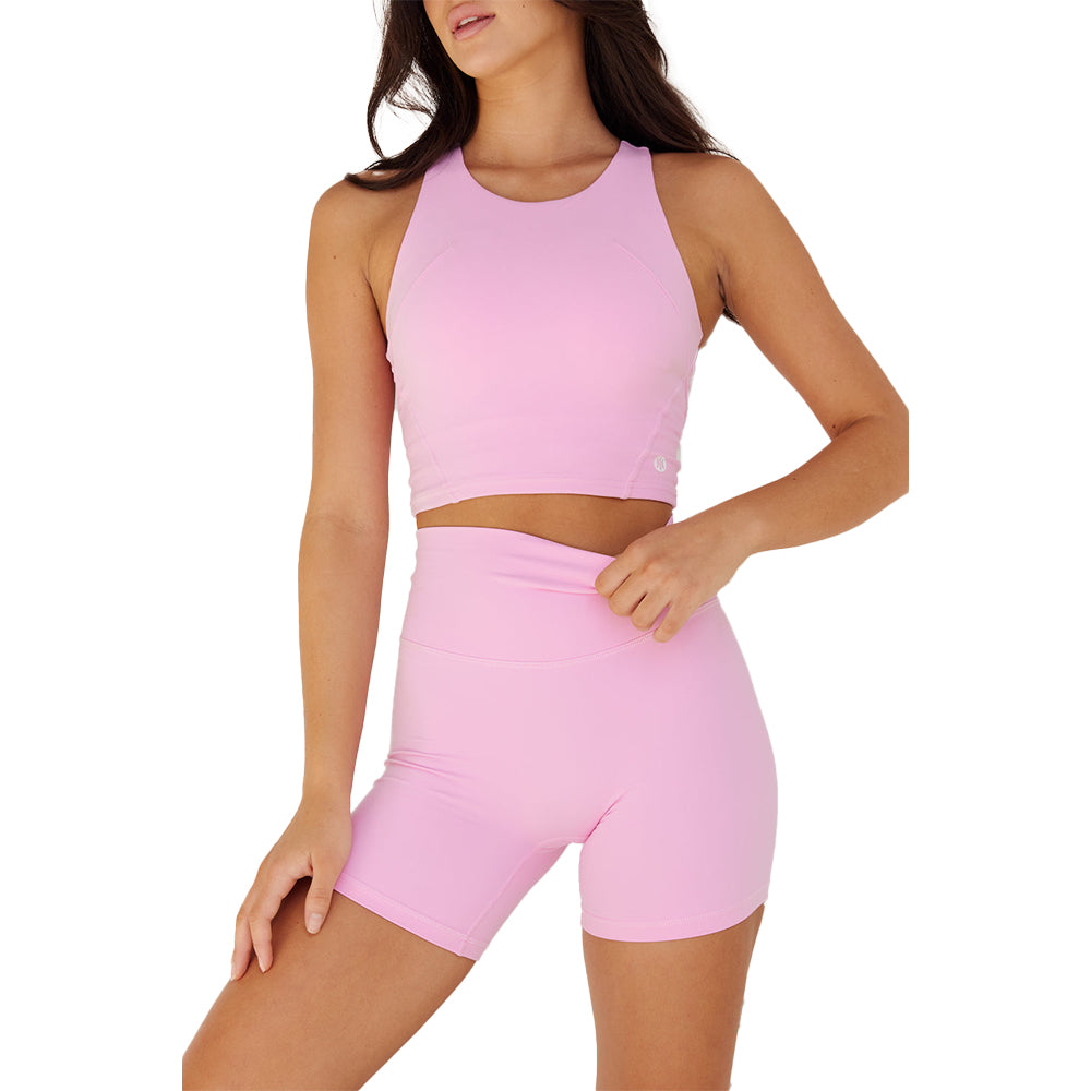 Astoria LUXE BALANCE Staple Sports Crop - Candy Pink