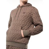 Sergio Tacchini Aversa Quilted Hoodie - Morel