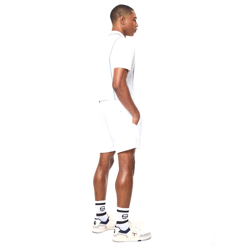 Sergio Tacchini Campo Court Short - Brilliant White