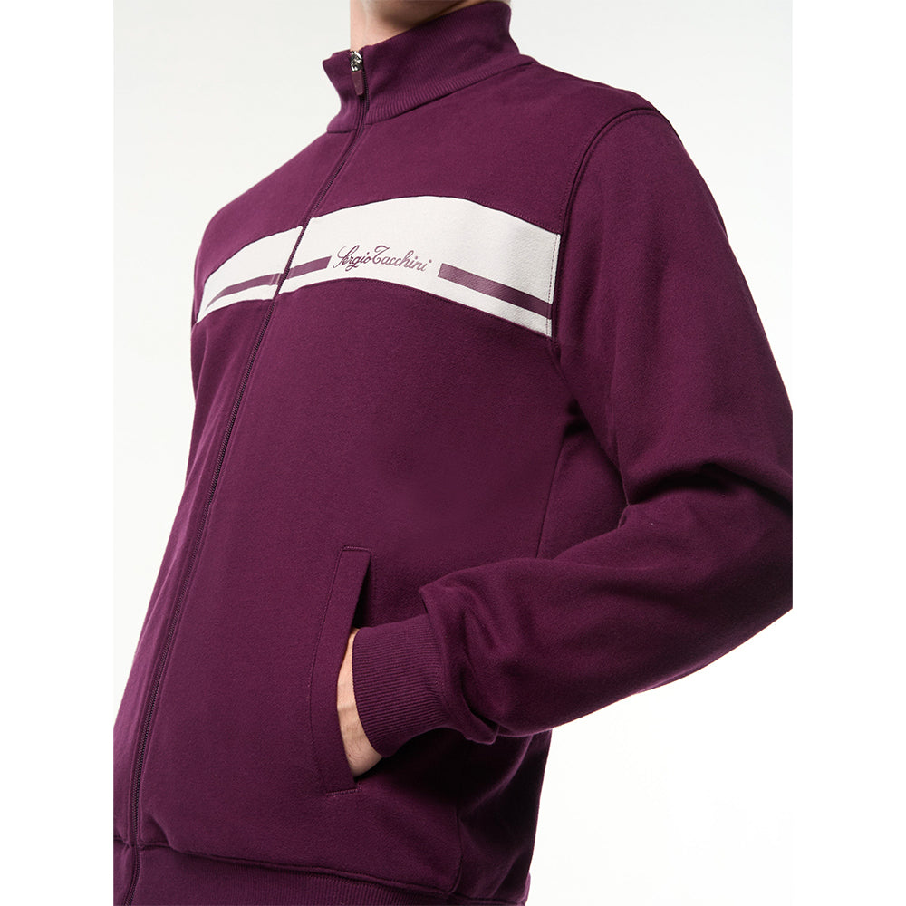 Sergio Tacchini Cursivo Track Jacket - Potent Purple