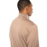 Sergio Tacchini Paolo Knit Track Jacket - Taupe Grey