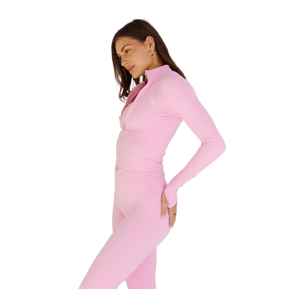 Astoria LUXE BALANCE Zip Up Jacket - Candy Pink