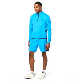 Sergio Tacchini Elio 1/4 Zip Pullover - French Blue
