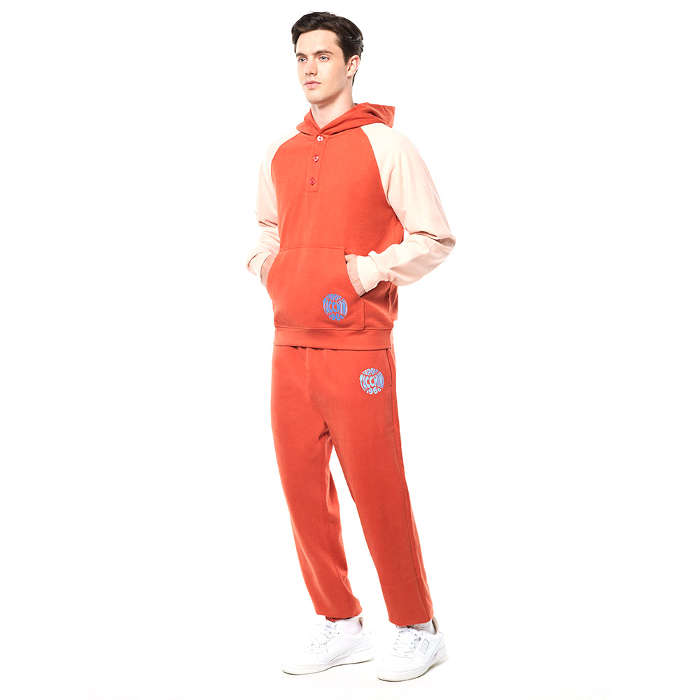 Sergio Tacchini Vincere Hoodie - Hot Sauce