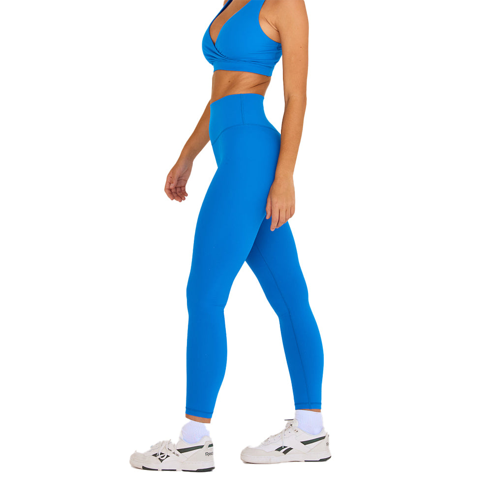 Astoria LUXE BALANCE Plunge Sports Bra - Sapphire Blue