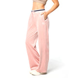 Sergio Tacchini Adele Velour Track Pant - Pale Mauve