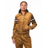 Chaqueta de chándal Cordurato para mujer Sergio Tacchini | Marrón bronce