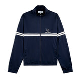 Sergio Tacchini Arturo Mesh Track Jacket - Maritime Blue/ Quiet Gray