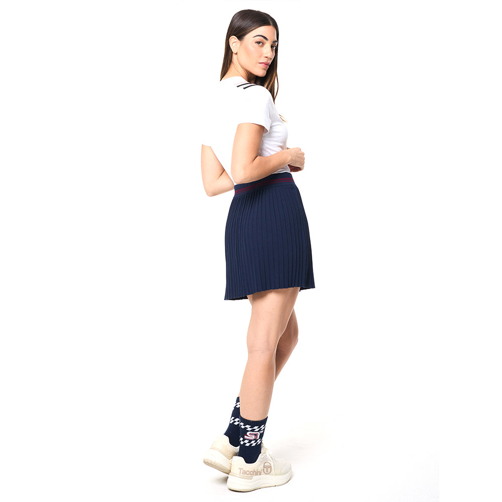 Sergio Tacchini Nota Knit Skirt - Maritime Blue