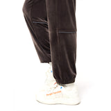 Sergio Tacchini Leta Velour Pant - Mulch