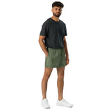 CROWN PICKLEBALL - Logo Pattern Short (Olive)