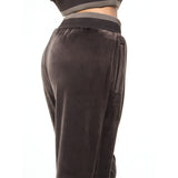 Sergio Tacchini Leta Velour Pant - Mulch