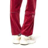 Sergio Tacchini Leta Velour Pant - Rhubarb