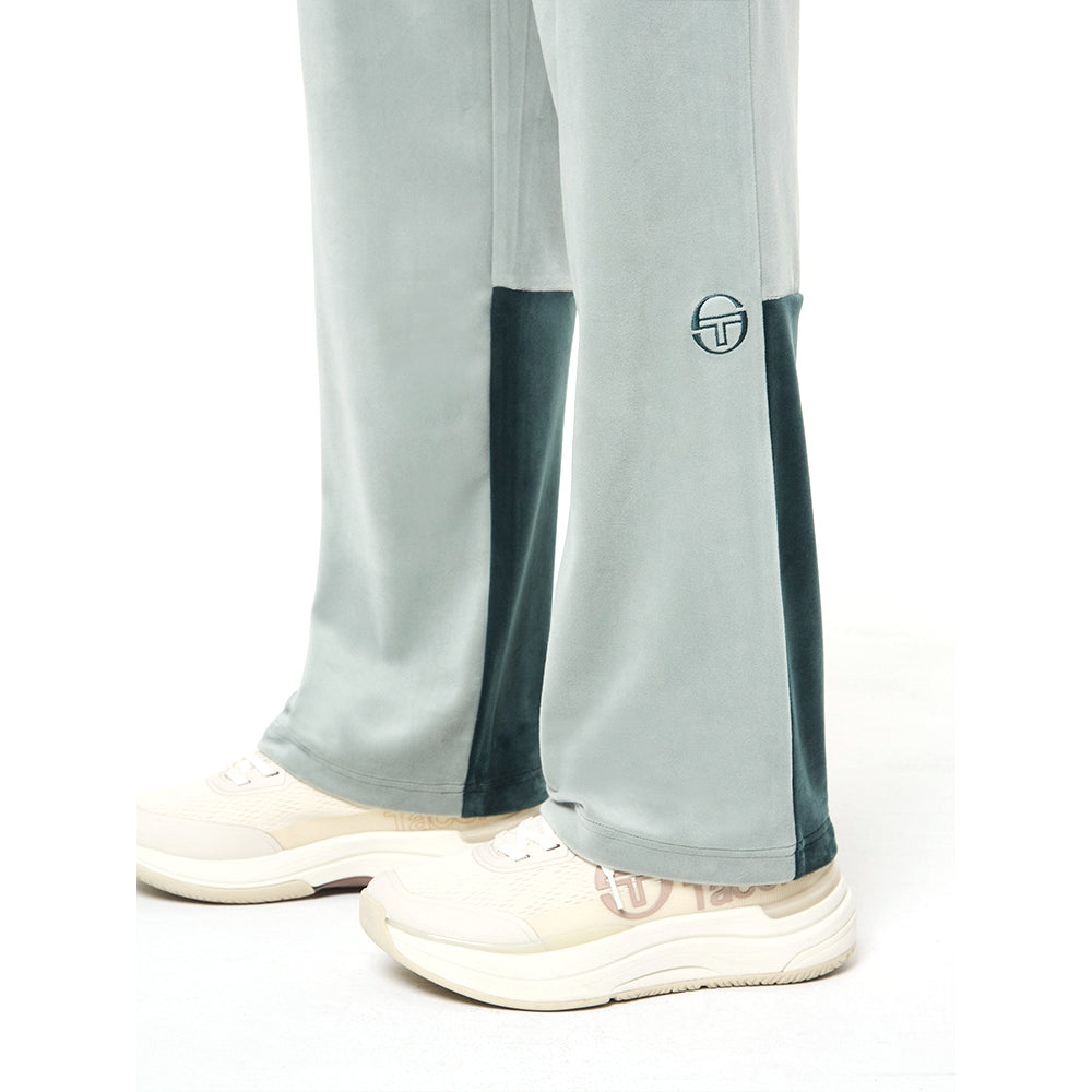 Sergio Tacchini Lina Velour Track Pant - Green Gables