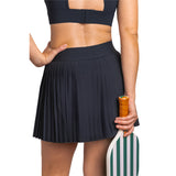 Urban Court - Black Minni Pleats Performance Skirt