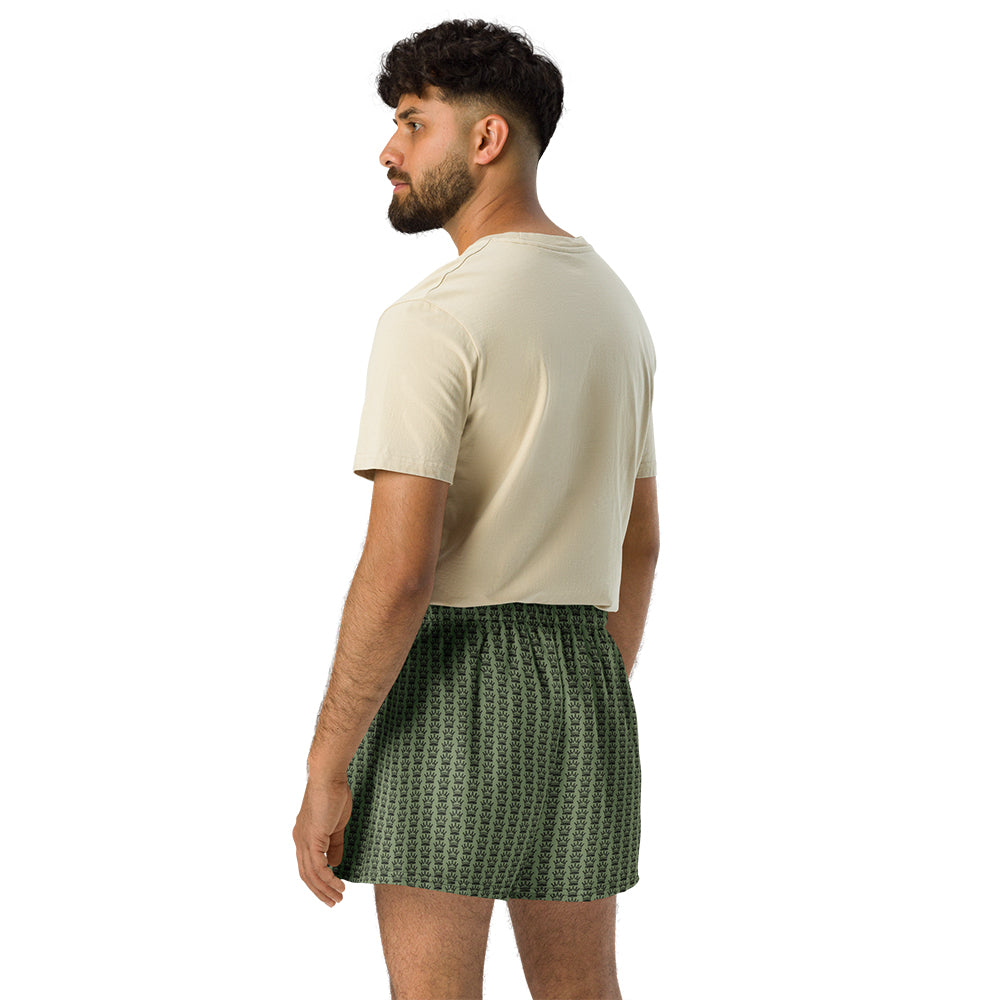 CROWN PICKLEBALL - Logo Pattern Short (Olive)