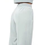 Sergio Tacchini Lina Velour Track Pant - Green Gables