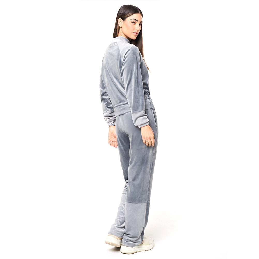 Sergio Tacchini Lina Velour Track Pant - Quiet Shade