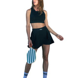 Urban Court - Black Minni Pleats Performance Skirt