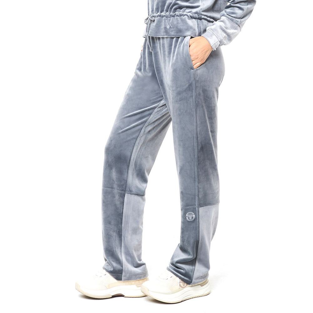 Sergio Tacchini Lina Velour Track Pant - Quiet Shade