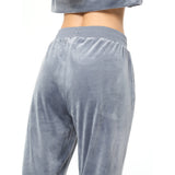 Sergio Tacchini Lina Velour Track Pant - Quiet Shade