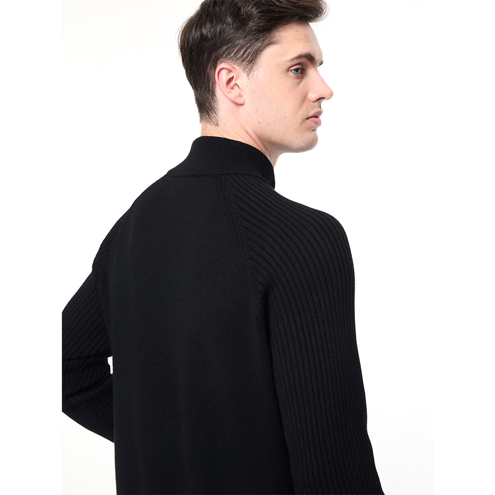 Sergio Tacchini Saggio Track Jacket - Black Beauty