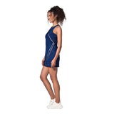inPhorm NYC Elisa Tennis & Athleisure Dress - Ink/Silver Sand