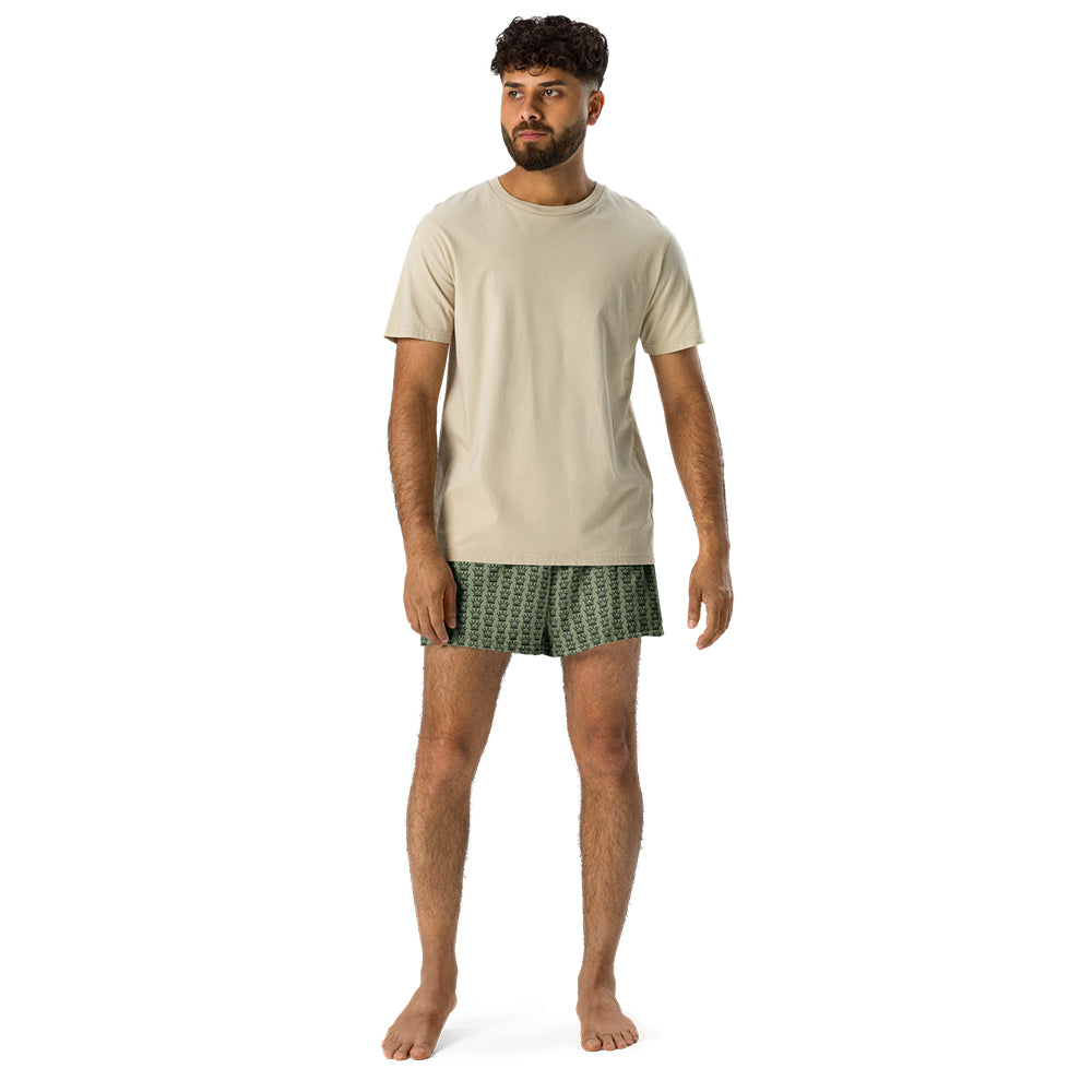 CROWN PICKLEBALL - Logo Pattern Short (Olive)