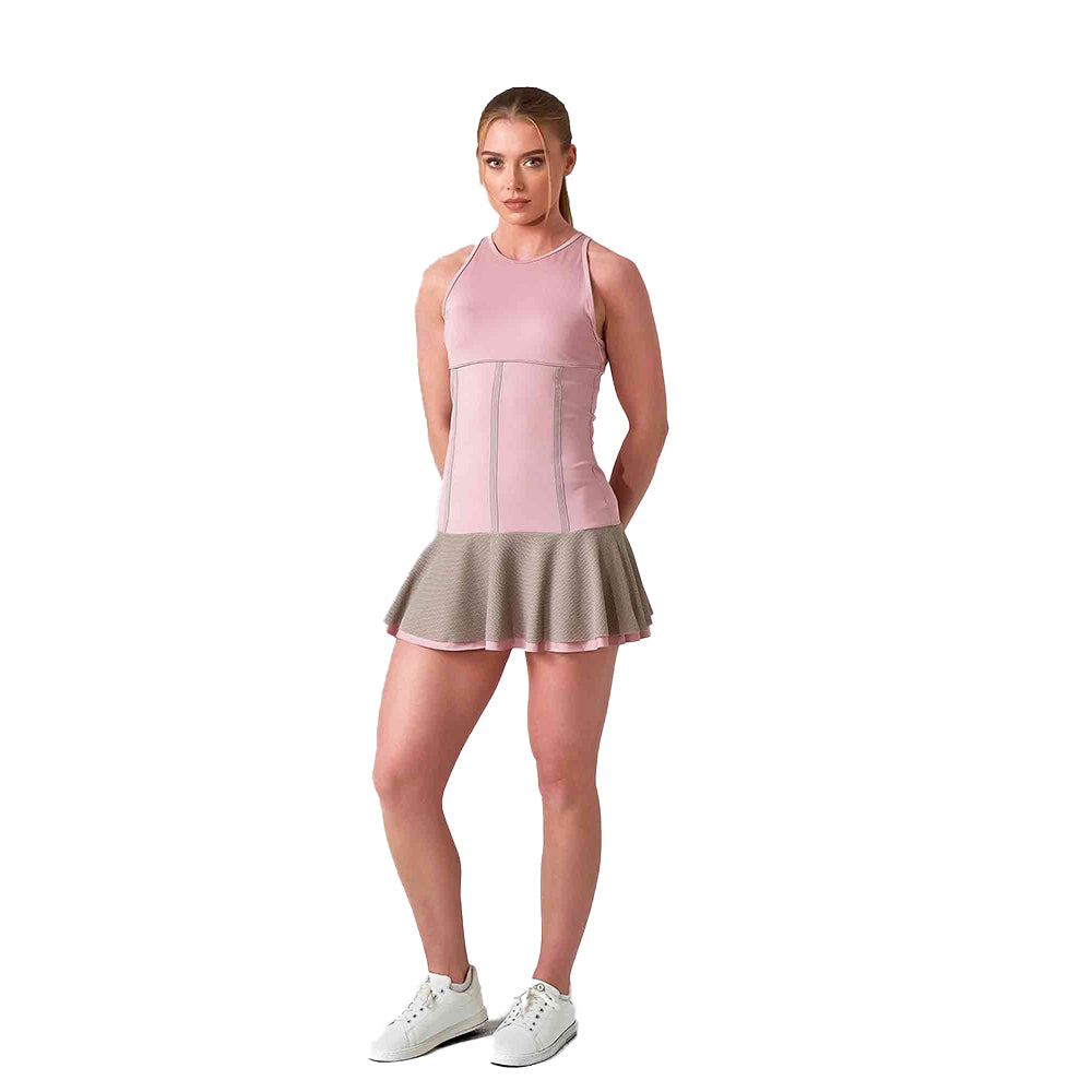 inPhorm NYC MAI DRESS | Performance Tennis & Pickleball Dress with Mesh Flounce