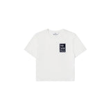 Camiseta Sergio Tacchini Italia para mujer | Blanco Brillante