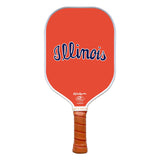 Rally Republic Illinois Fighting Illini Orange Script Illinois Pickleball Paddle
