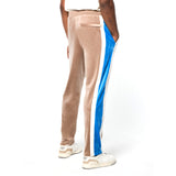 Sergio Tacchini Lazaro Velour Track Pant - Taupe Grey
