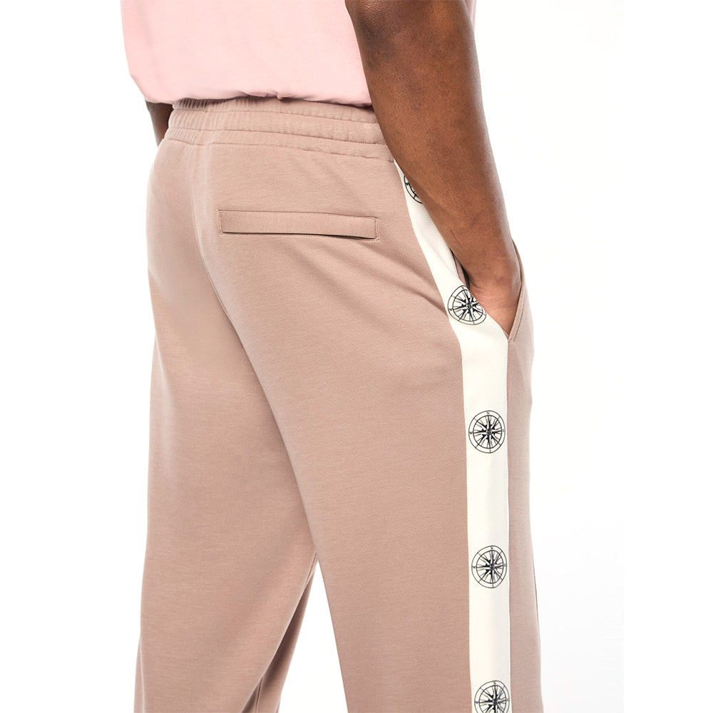Sergio Tacchini Bussola Track Pant - Taupe Grey