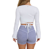 Astoria LIVE LUXE Wrap Sleeved Crop - White