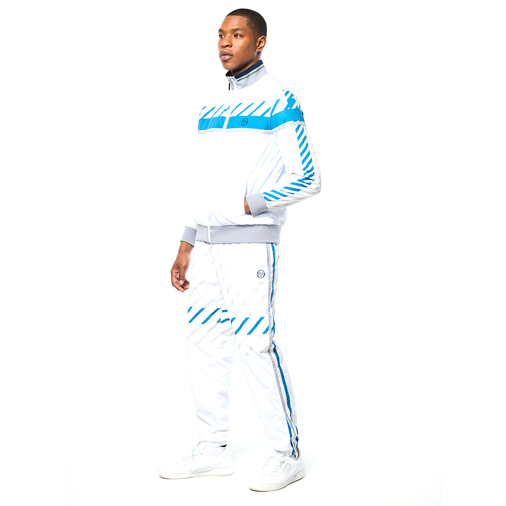 Sergio Tacchini Quadretto Track Jacket - Brilliant White