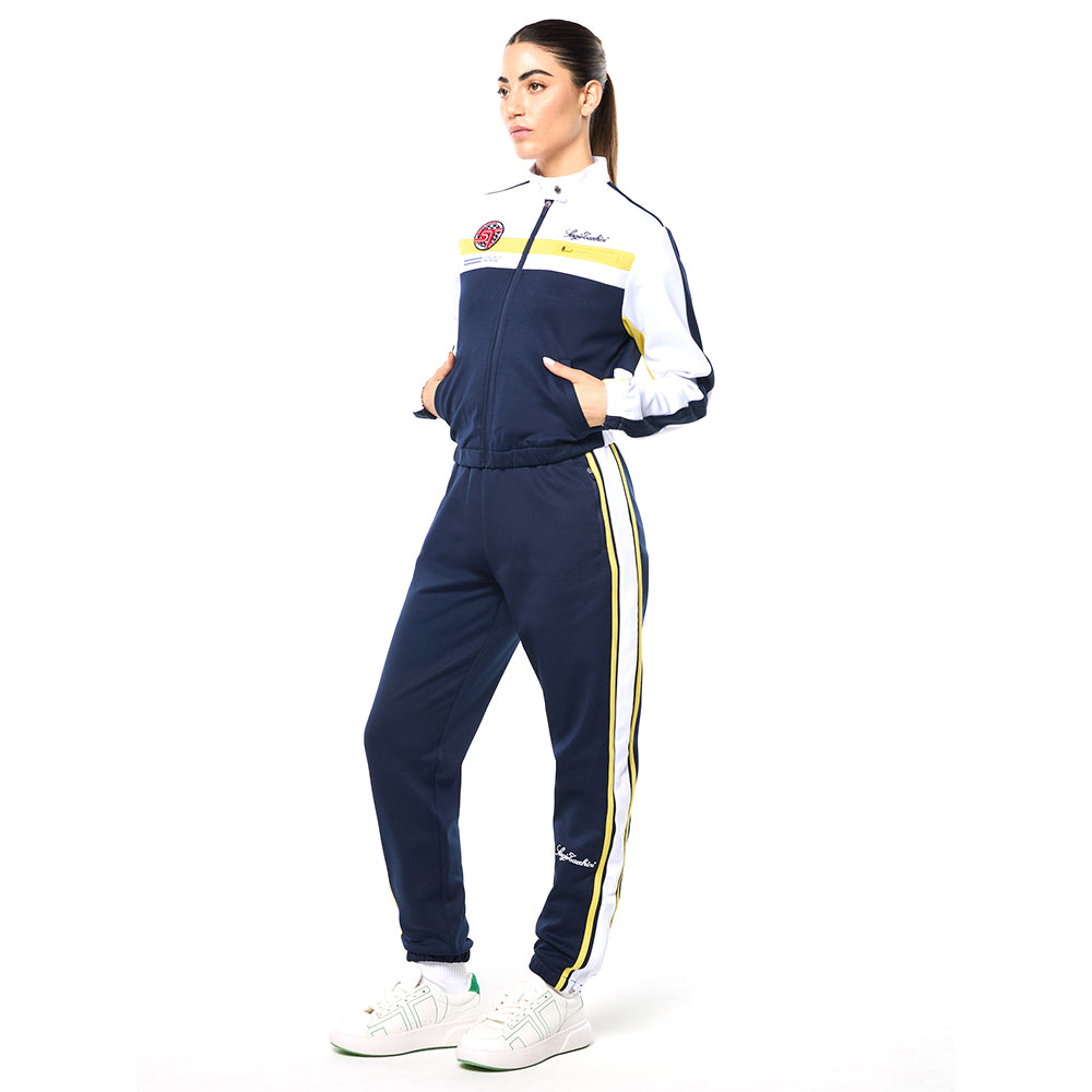 Sergio Tacchini Women's Corsa Track Jacket - Maritime Blue
