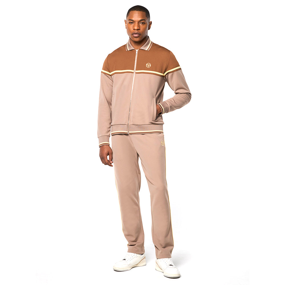 Sergio Tacchini Olmi Track Jacket - Taupe Grey