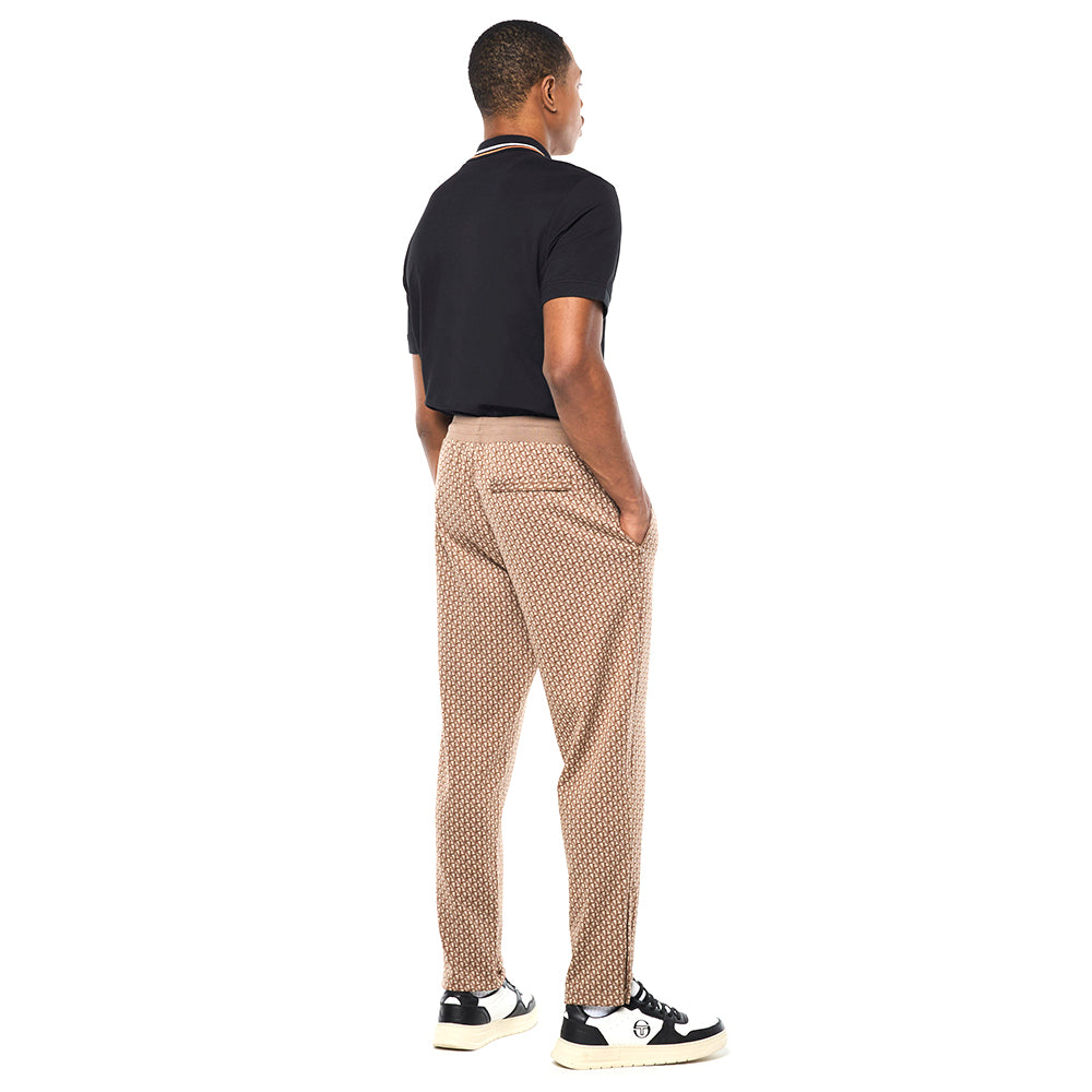 Sergio Tacchini Paolo Knit Track Pant - Taupe Grey