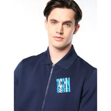 Sergio Tacchini Urso Short Sleeve Track Jacket - Maritime Blue