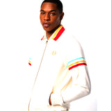 Sergio Tacchini Slice Track Jacket - Gardenia/ Gold