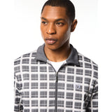Sergio Tacchini Damarindo Check Track Jacket - Quiet Grey