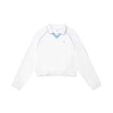 Sergio Tacchini Doni Long Sleeve Polo | Brilliant White