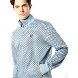 Sergio Tacchini Paolo Knit Track Jacket - Faded Denim